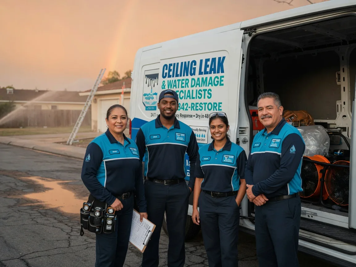Ceiling Leak Cleanup company in Olney, MD