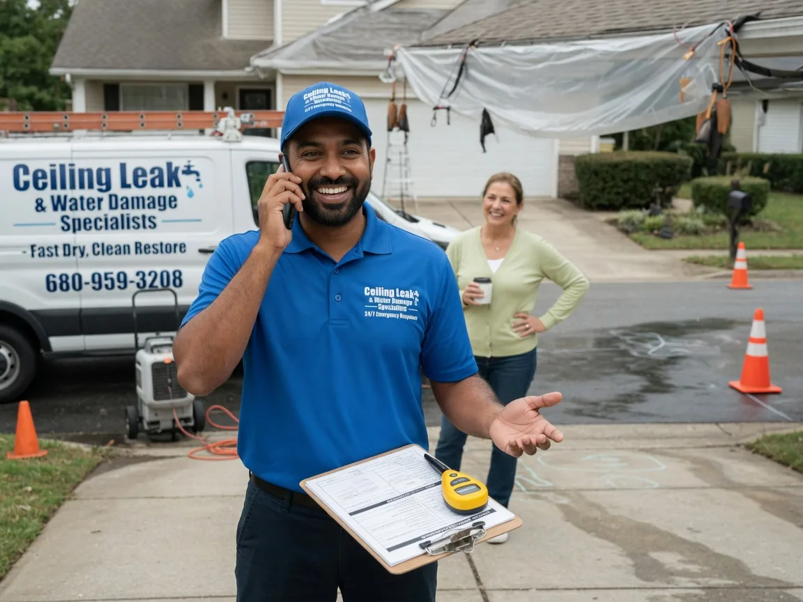 Ceiling Leak Cleanup Olney, MD FAQs
